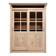 Wooden Display Cabinet with Sliding Doors, 1930