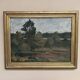 Original Swedish Oil on Canvas – "Landscape" by Tornqvist – Signed – Dated 1932 – Framed