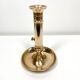 Pusher candle holder and solid brass