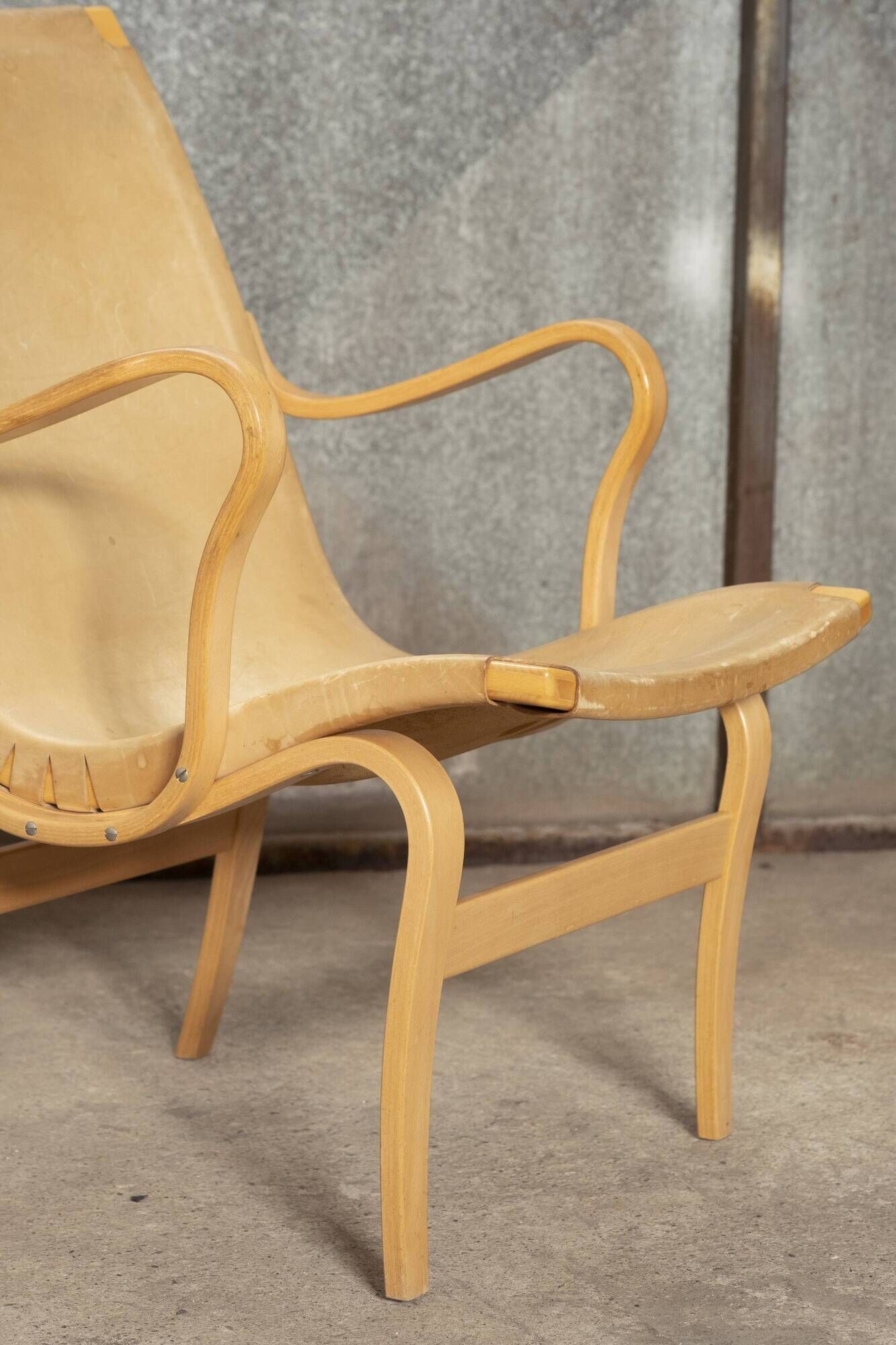 2x Bruno Mathsson "Eva" Lounge Chair by Dux, Sweden