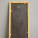 Mirror frame in white painted wood, Giuseppe Restelli Cristani, 1970s, , 119x60 cm