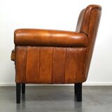 Sheepskin Armchair in Excellent Condition with a Luxurious Appearance