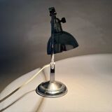 Lampe de table/lanterne Art Déco en chrome, années 1930