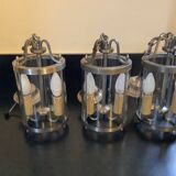 3 vintage lanterns