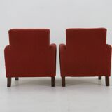 Ensemble de deux fauteuils Art Déco par Halabala pour UP Zavody, 1930s