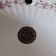 Antique French porcelain washbasin
