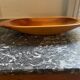 Plat ovale en bois