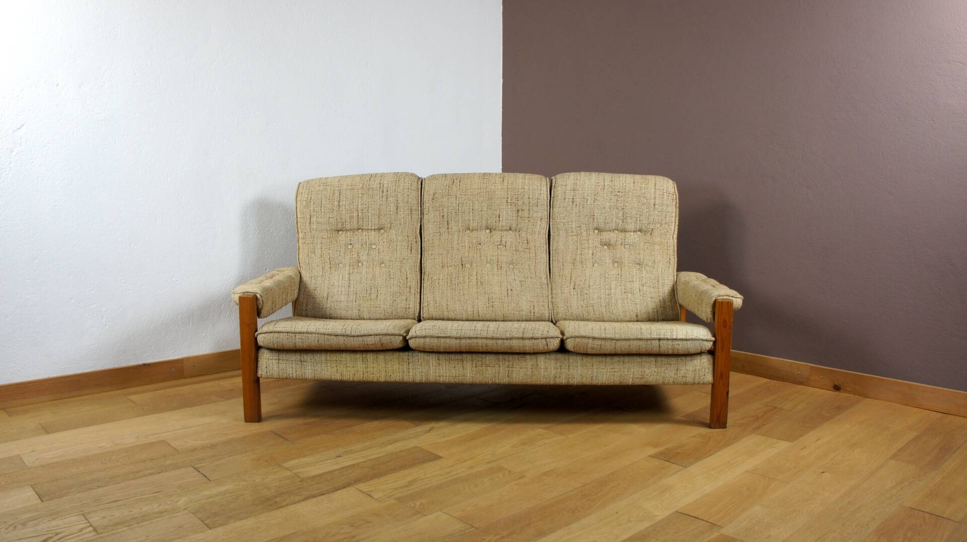 Vintage Scandinavian Sofa 1980