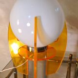 table lamp 1970 space age very good original condition 25x18