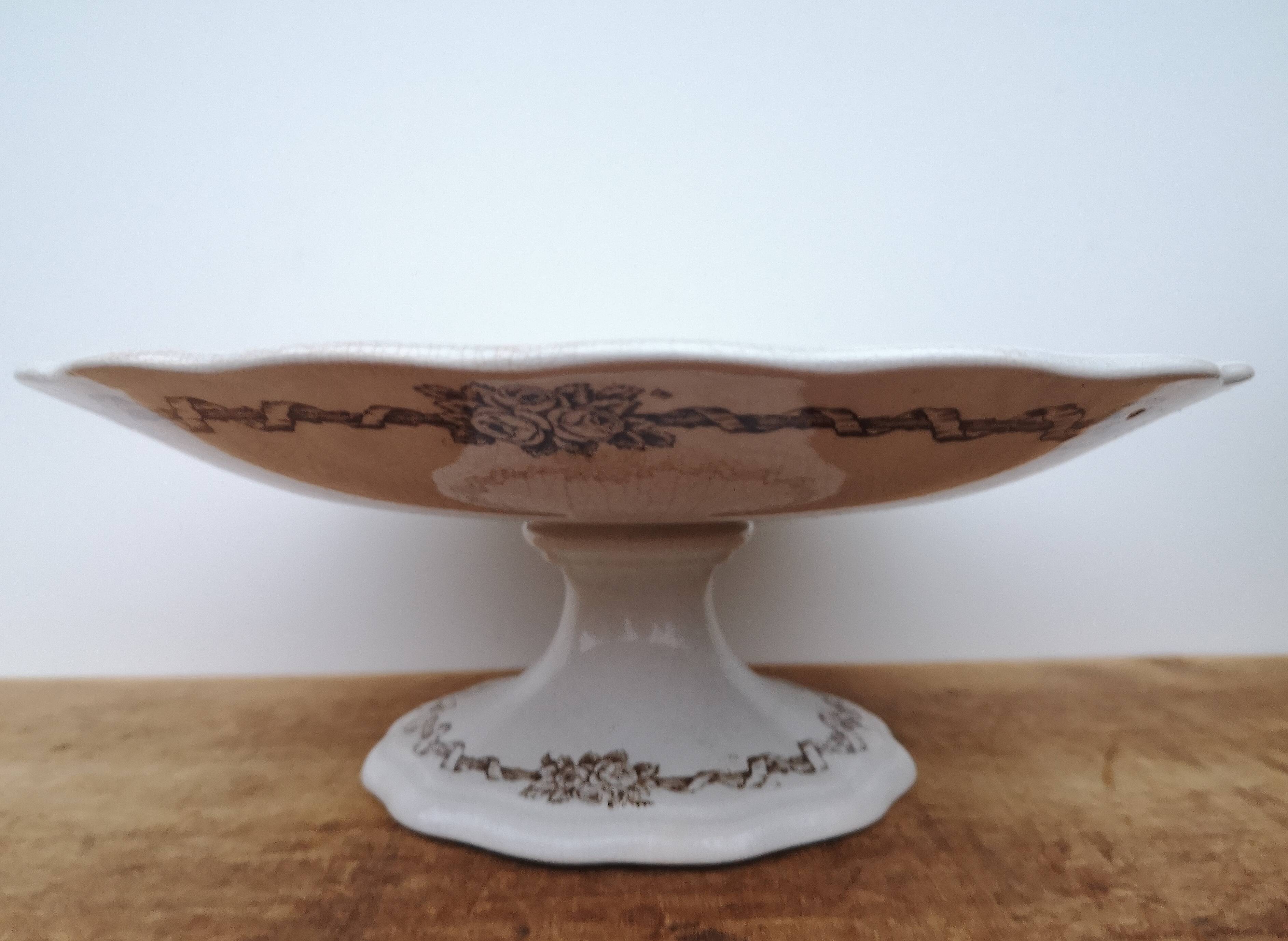 BWM & Co English compote bowl (Brown Westhead Moore)