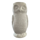 Vintage glazed ceramic owl umbrella stand