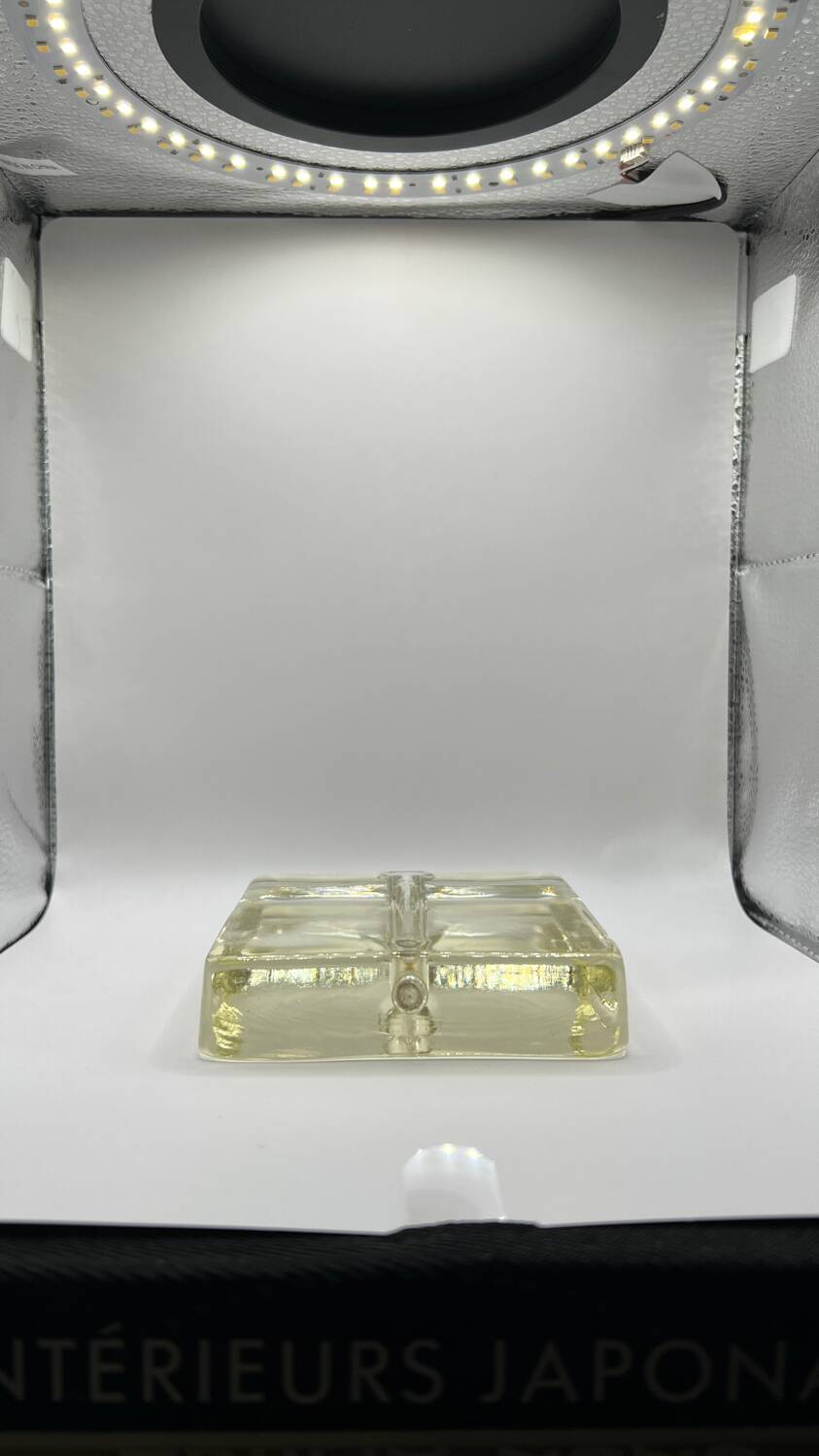 Art deco glass soliflore