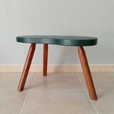 Vintage coffee table solid oak bean 60s /70