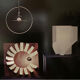 Pair of "Anemone" lamps, Podovo & Bocci, Valenti 1972