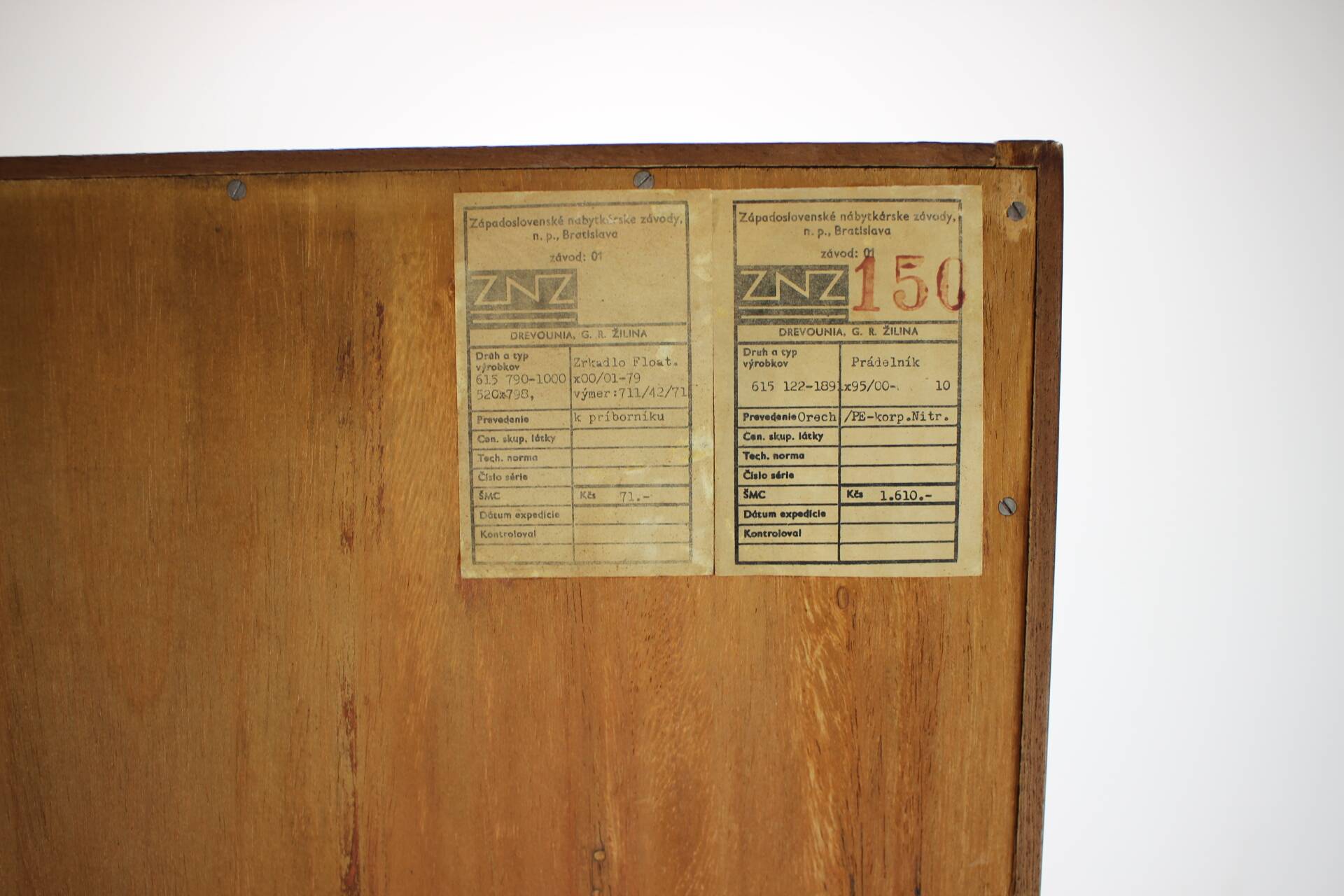 Chest of drawers by znz bratislava, czechoslovakia, 1960's