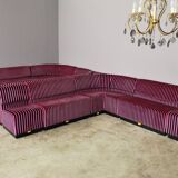 Modular Striped Sofa from Cestari, 1995, set of 13