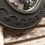 Convex mirror 18.5 cm black