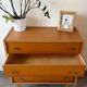 Vintage oak commode from the 1960s.
