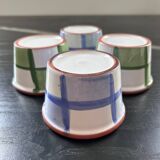 Lot de 4 cache pots pour succulentes