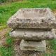 Pair of vintage antique stone Medici planters
