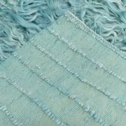 Tapis Kilim vert clair et doux 2x7, 72x230 cm