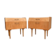 Pair of bedside tables, 70s