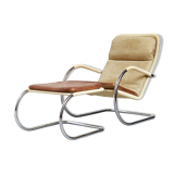 Anton Lorenz Bauhaus Cantilever D35 + Ottoman E35 for Tecta