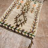 Moroccan Azilal handmade rug, handwoven wool Berber rug.