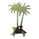Double wall hook, palm tree, Morocco