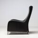 De Sede DS-264 Lounge Chair by Mathias Hoffmann, Swiss Leather Design