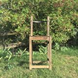 Brutalist bar high chair