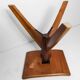 Swiss adjustable piano stool 1945 rocket foot