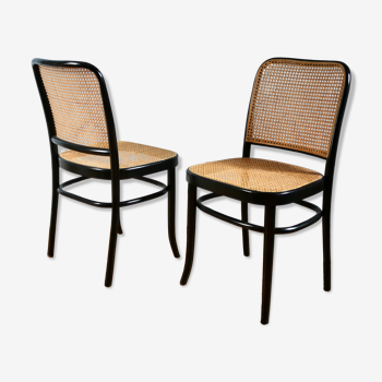 Pair of vintage chairs Joseph Hoffmann No.811