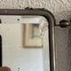 Vintage 1930s triptych barber mirror crocodile crystal - 30x69 cm