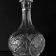 Vintage Cut Crystal Glass Carafe, 1960