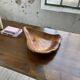 XL thuja root wooden dish