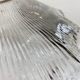 Holophane glass pendant light