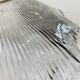 Holophane glass pendant light