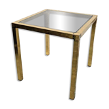 Gold side table
