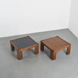Pair of Model 771 tables by Tobia Scarpa, Cassina circa 1965