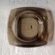 Vintage Luminarc ashtray from the 60s/70s in smoked glass.