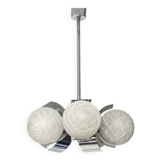 Sputnik Pendant Light Fixture by Szarvasi 1970s
