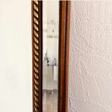Antique mirror with parecloses 174x73cm