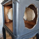 Pair of vintage bedside tables, 60s, Louis XV style, revamped