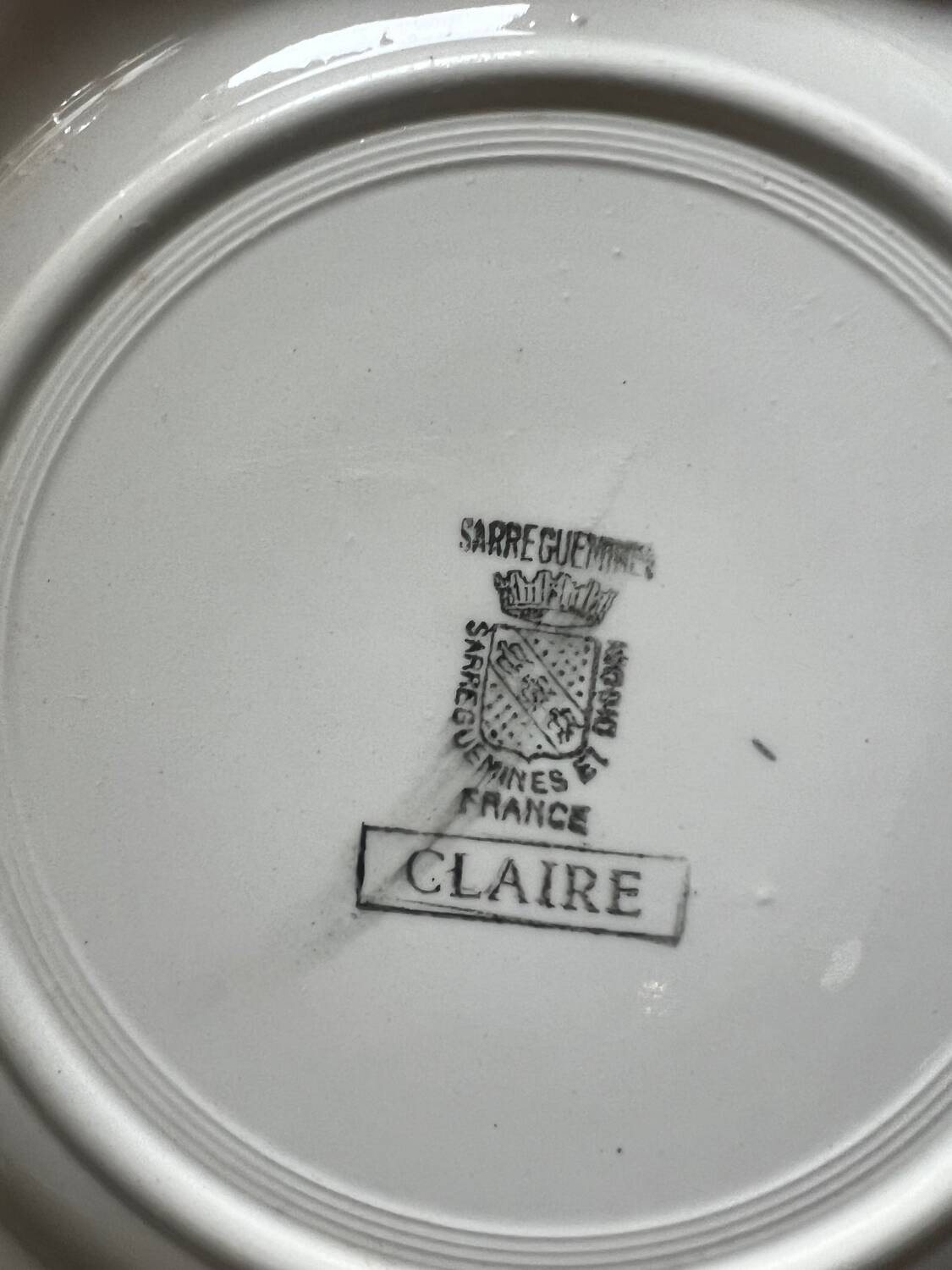 Mismatched dinner plates