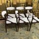 6 chairs 70s mahogany