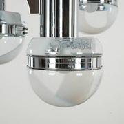 Space Age chandelier, Murano glass, 1970s, made in Italy
