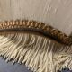 Vintage fringed lampshade – Pagoda style – Impeccable condition