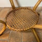 Rattan coffee table