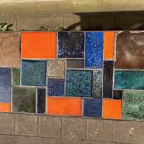 Vintage ceramic coffee table 1970